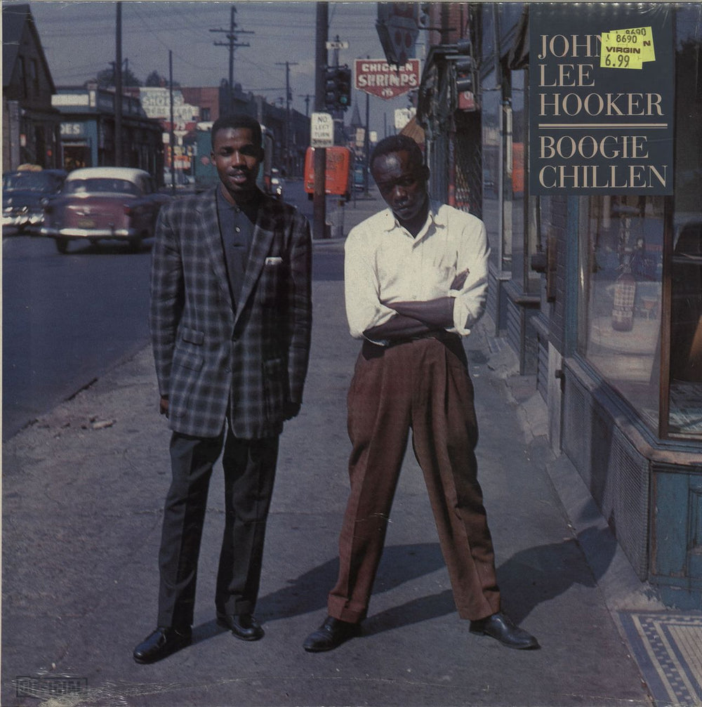 John Lee Hooker Boogie Chillen Danish vinyl LP album (LP record) 6029