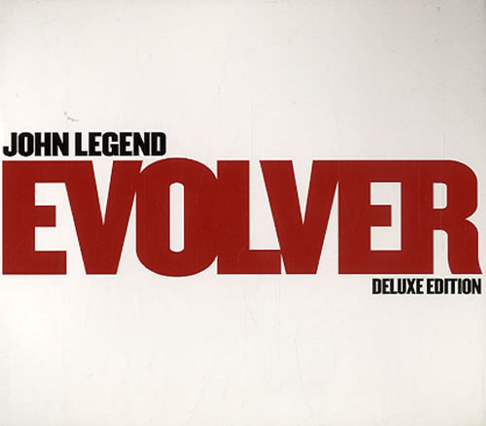 John Legend Evolver Japanese Promo 2-disc CD/DVD set SICP20723