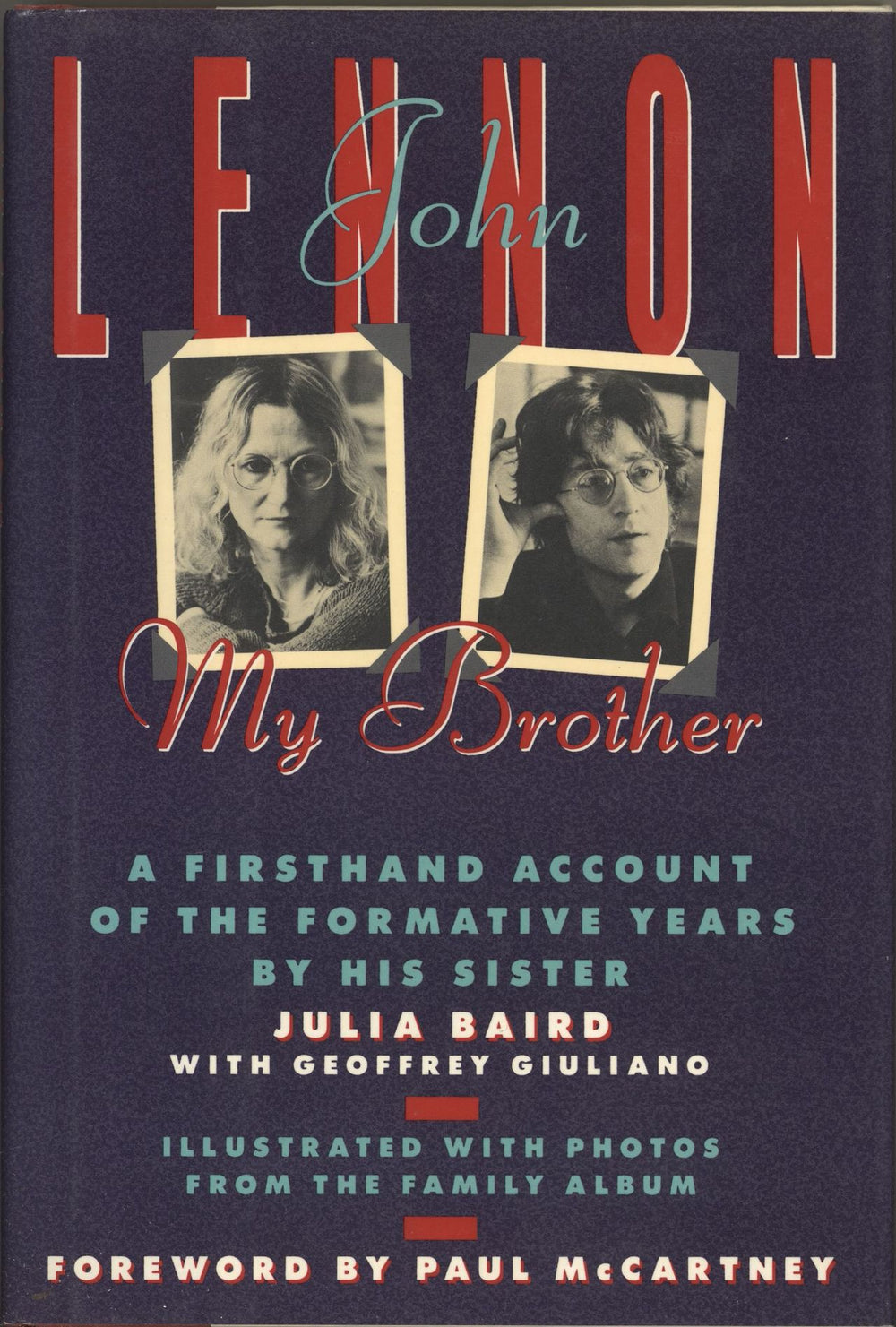 John Lennon John Lennon, My Brother US book 0-8050-0793-8