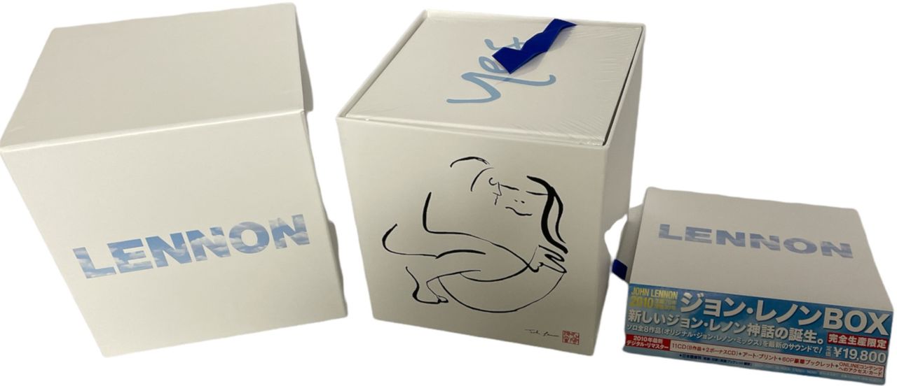 John Lennon Signature Box Japanese Cd album box set