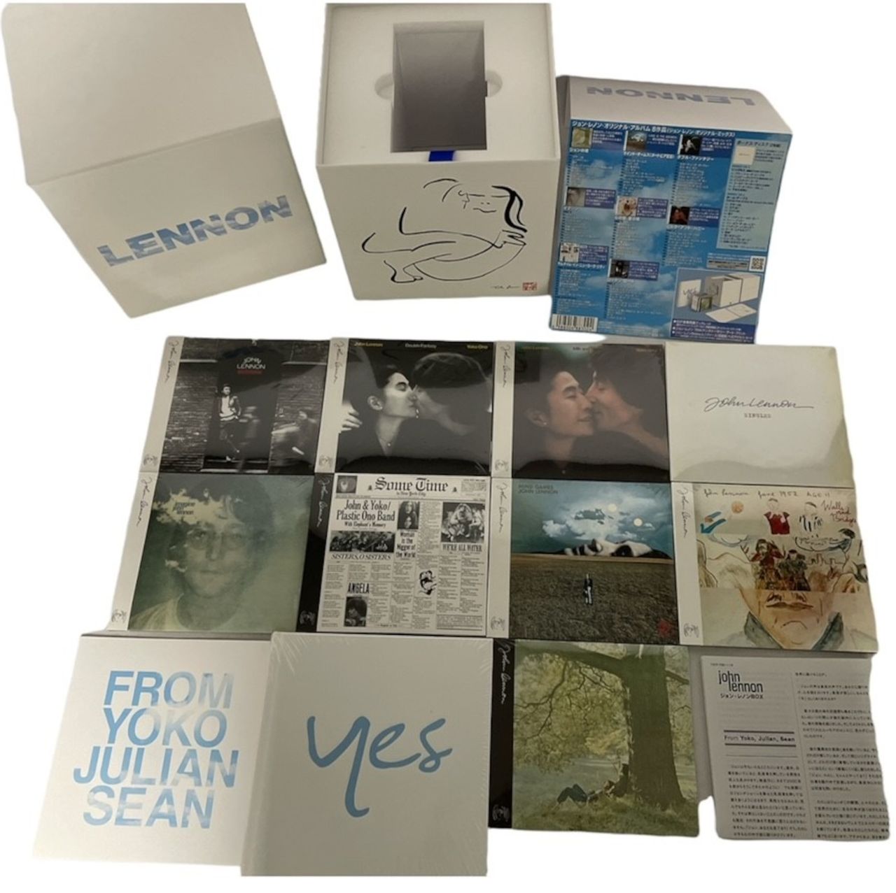【美品】JOHN LENNON CDボックスセット【紙ジャケ】 john-lennon-anthology-uk-cd-