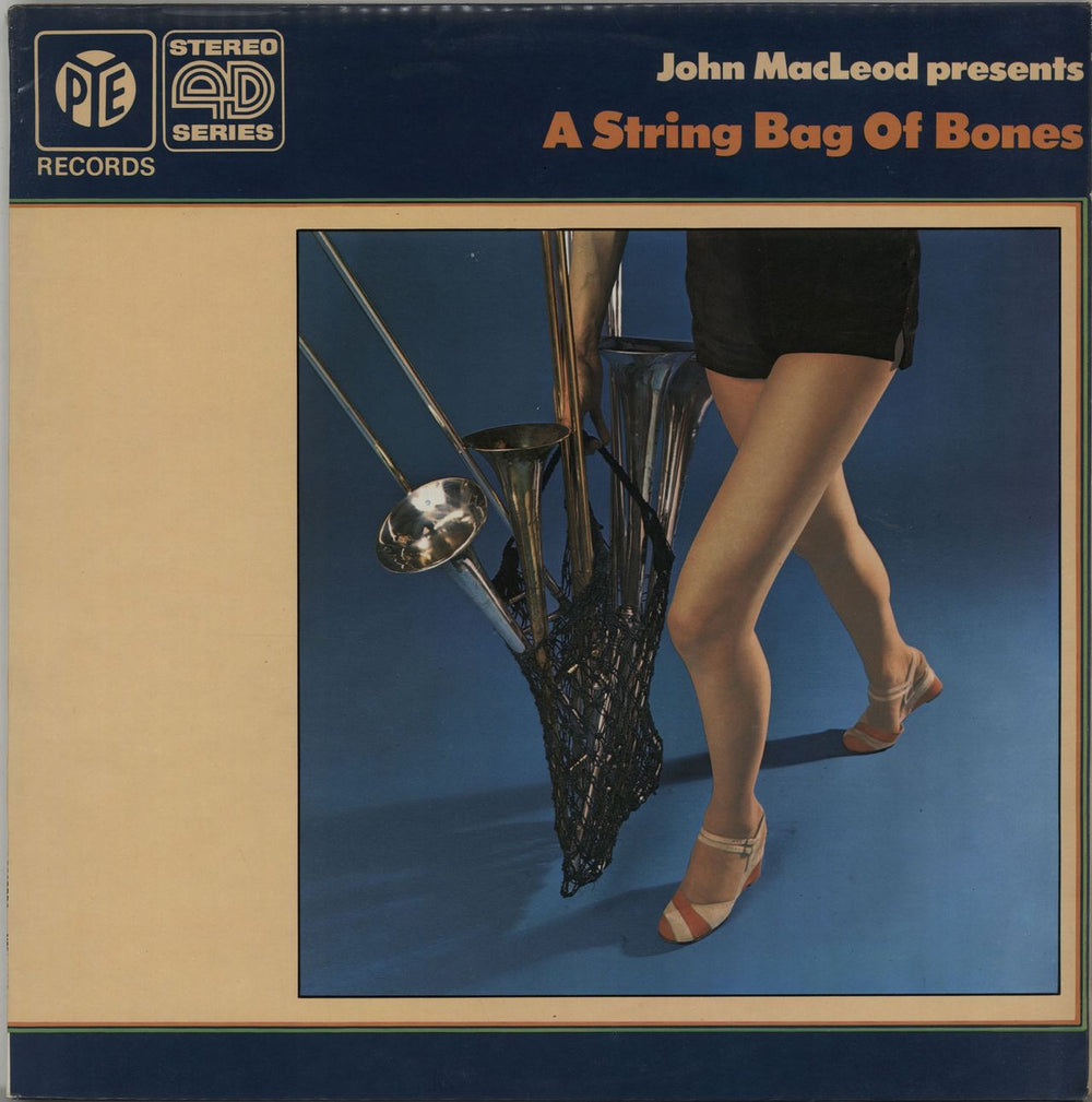 John MacLeod A String Bag Of Bones - Quad UK vinyl LP album (LP record) NSPL41012