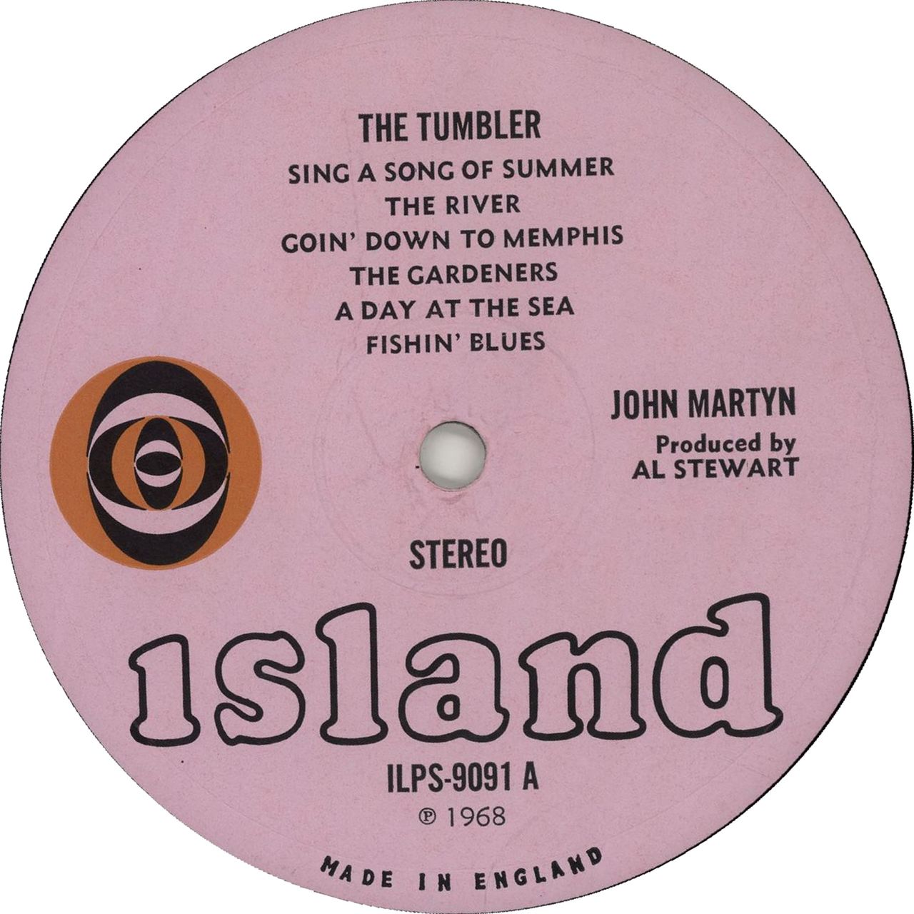 HMV渋谷】JOHN MARTYN/TUMBLER(ILPS9091)-