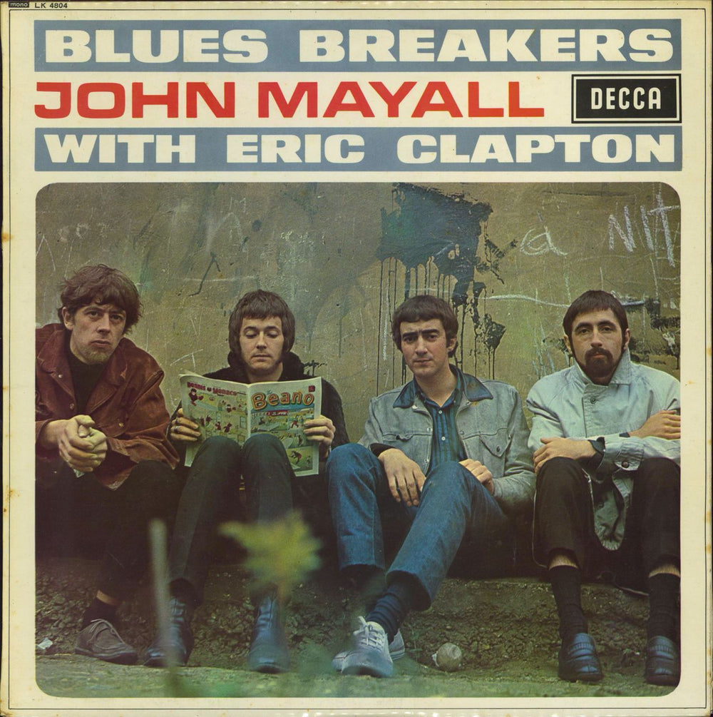 John Mayall Blues Breakers - 1st (B) - WOC UK vinyl LP album (LP record) LK4804