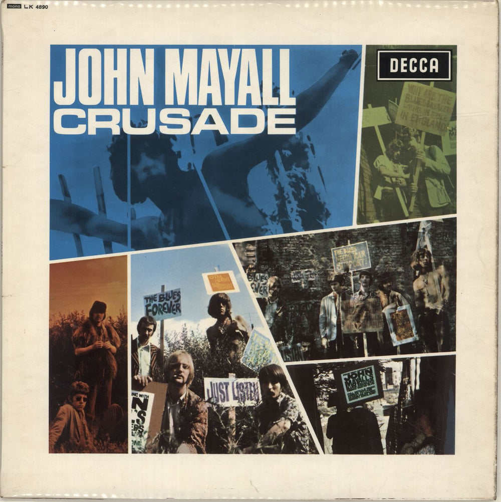 John Mayall Crusade - 1st UK vinyl LP album (LP record) LK4890