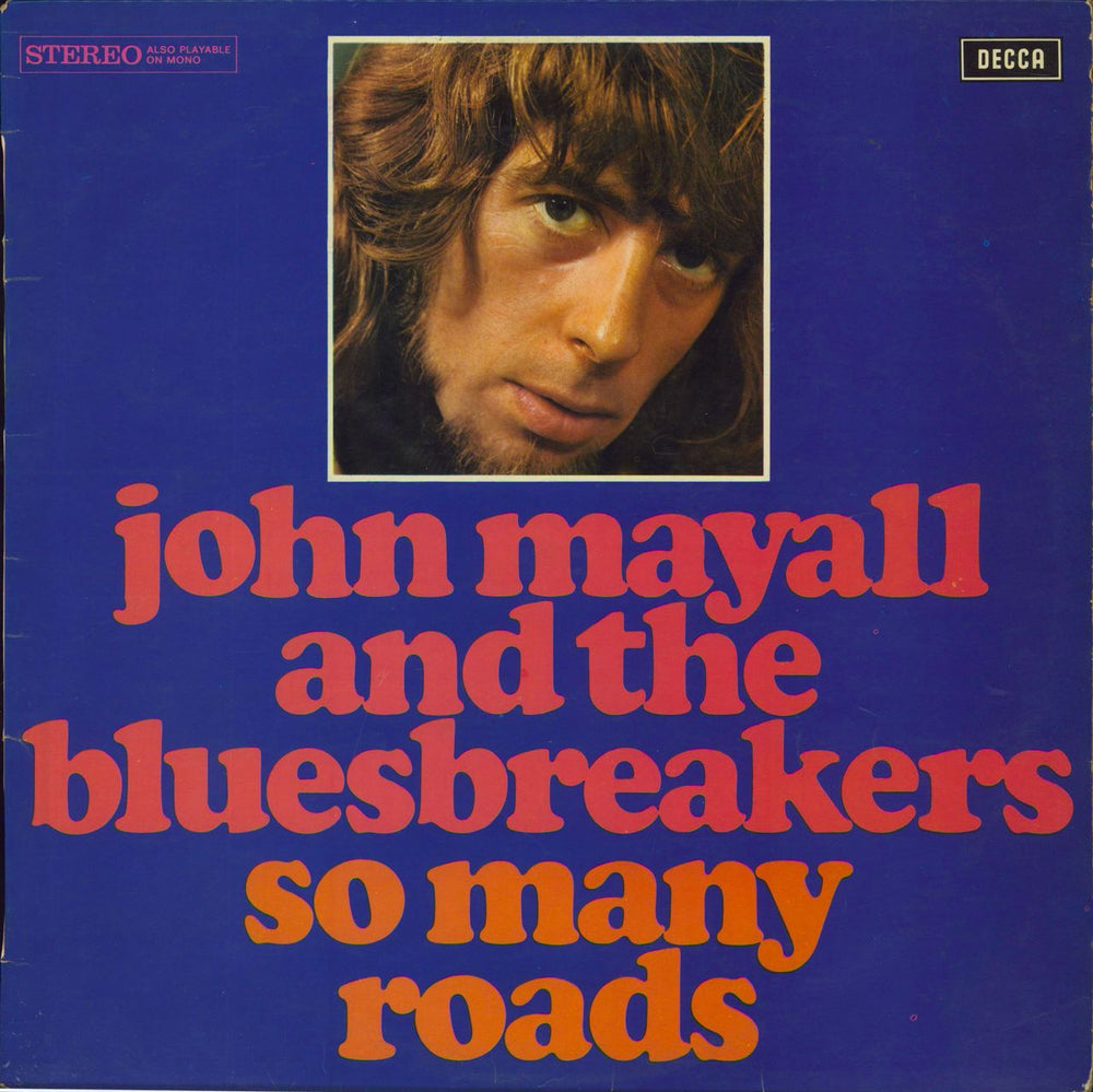 John Mayall So Many Roads Dutch vinyl LP album (LP record) XBY846029