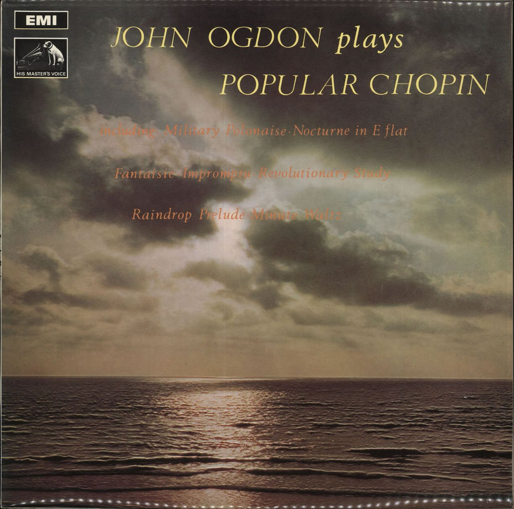 John Ogdon John Ogdon Plays Popular Chopin UK vinyl LP album (LP record) HQS1189