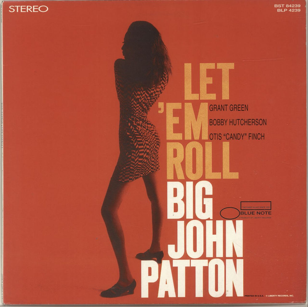 John Patton Let 'Em Roll UK vinyl LP album (LP record) B1-89795