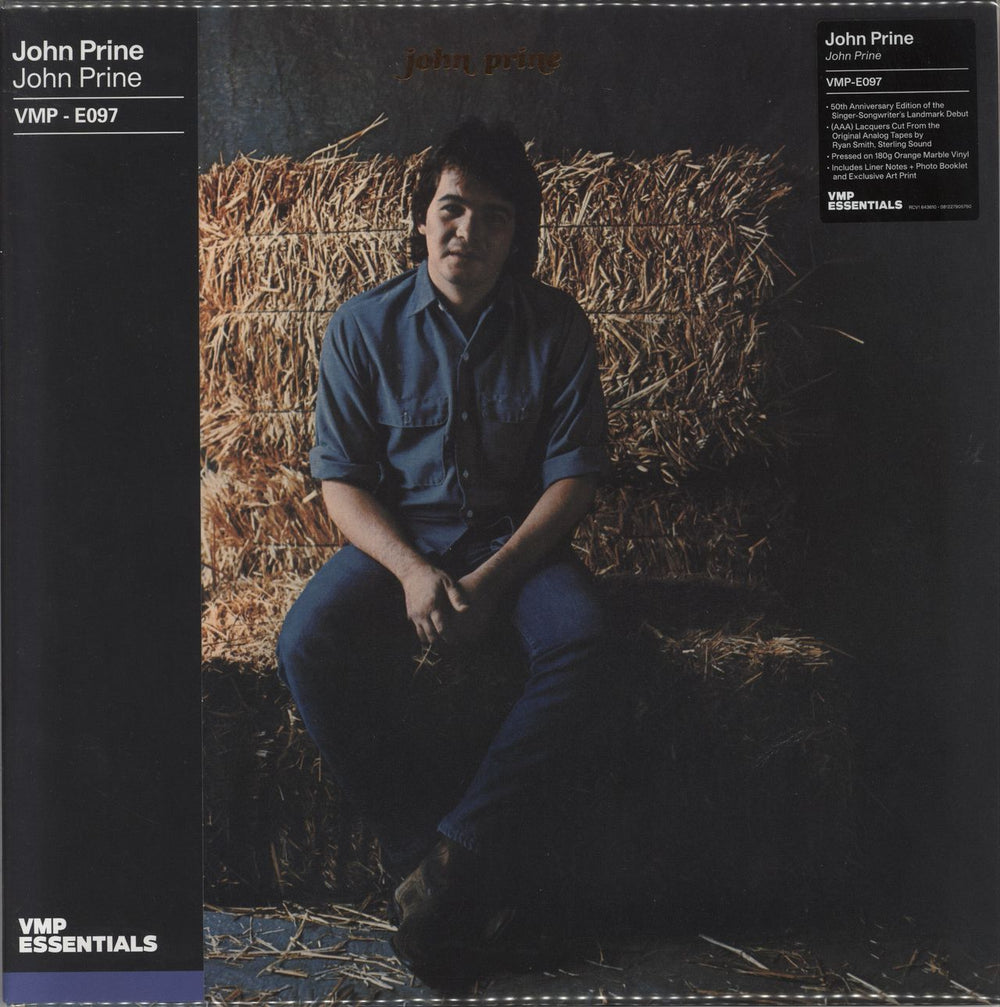 John Prine John Prine - 180gm Orange Marbled Vinyl US vinyl LP album (LP record) RCV1643610