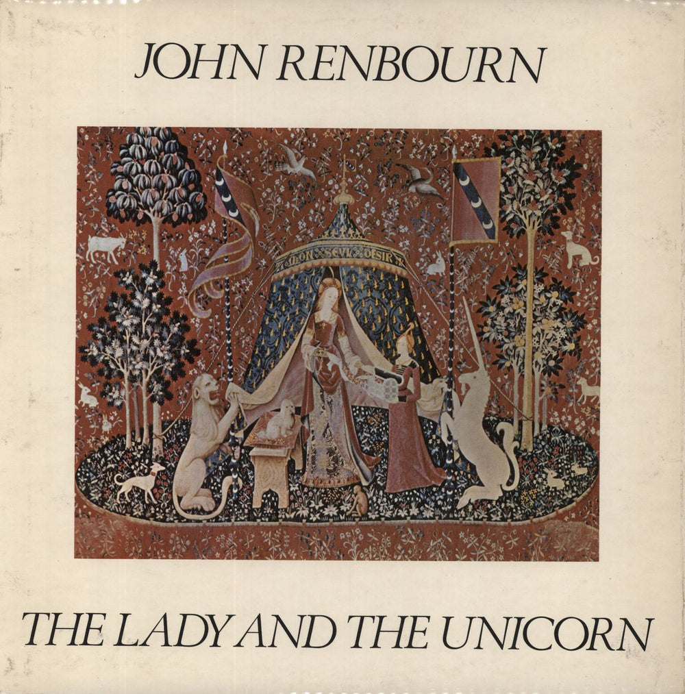 John Renbourn The Lady And The Unicorn - 1st - EX UK vinyl LP album (LP record) TRA224