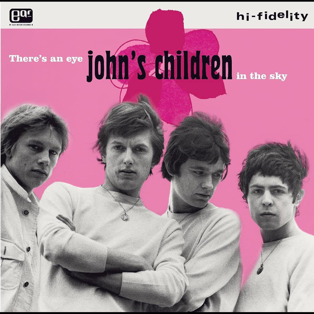 John's Children There's An Eye In The Sky - White Vinyl - Sealed UK vinyl LP album (LP record) EARS167LP