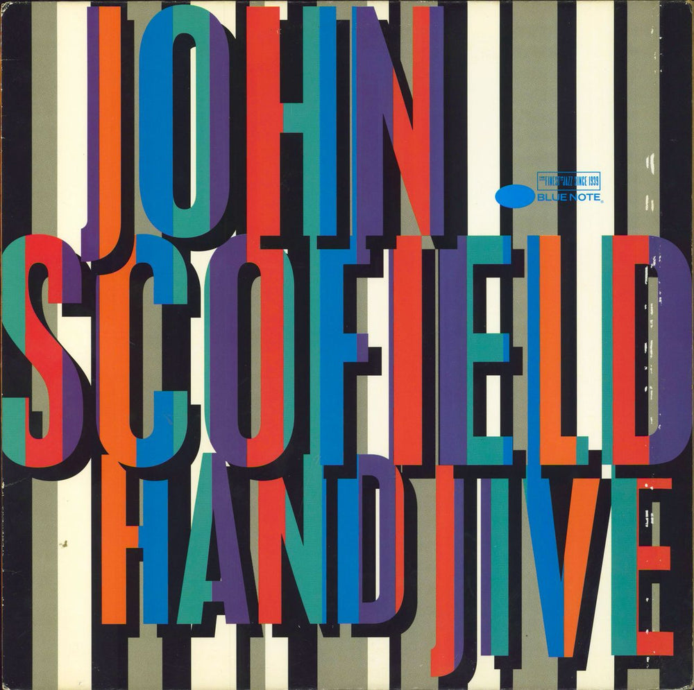 John Scofield Hand Jive US vinyl LP album (LP record) B1724382732716