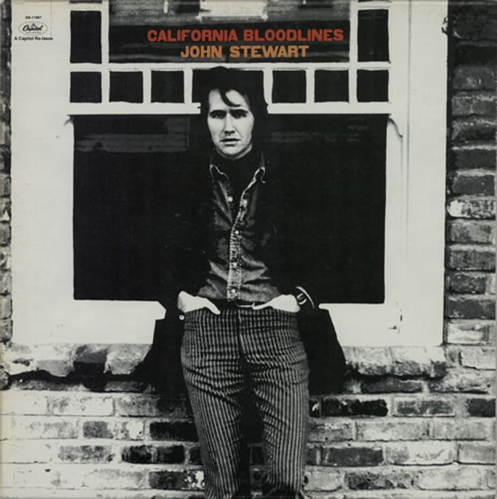 John Stewart California Bloodlines - Yellow Label US vinyl LP album (LP record) SM-203