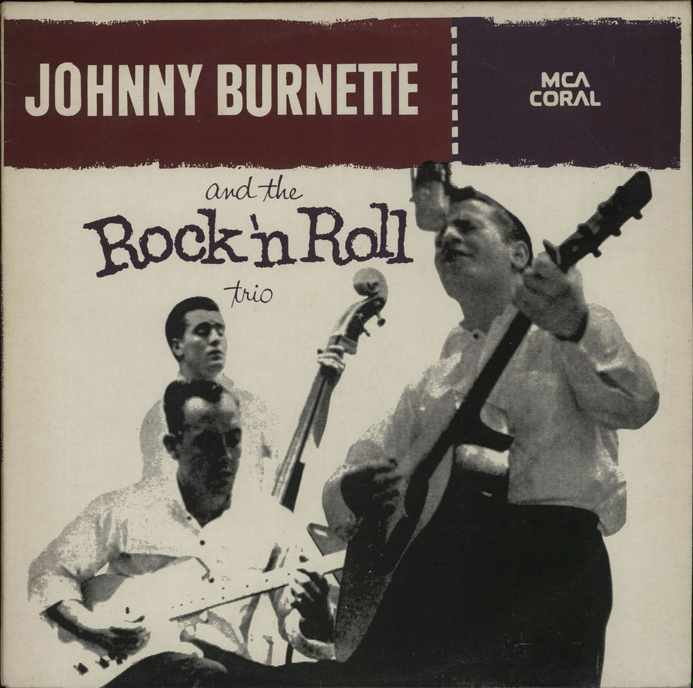 Johnny Burnette Johnny Burnette And The Rock 'N Roll Trio UK vinyl LP album (LP record) CDLM8054