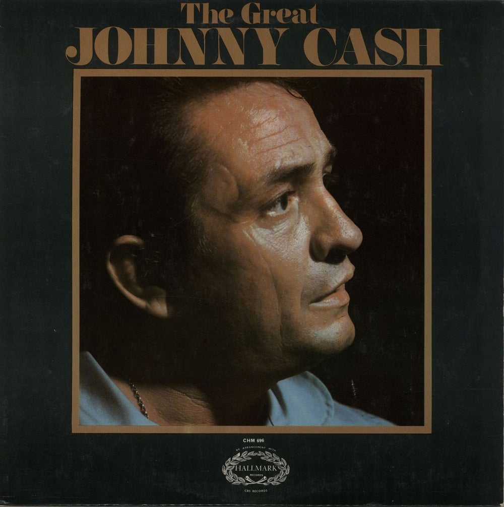 Johnny Cash The Great Johnny Cash UK vinyl LP album (LP record) CHM696