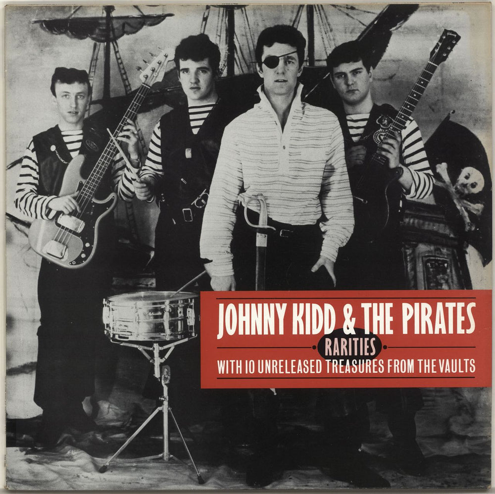 Johnny Kidd & The Pirates Rarities - 2nd UK vinyl LP album (LP record) CM120