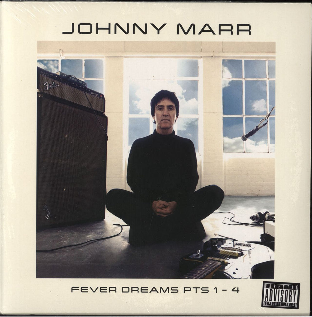 Johnny Marr Fever Dreams Pts 1-4 - Sealed UK 2-LP vinyl record set (Double LP Album) NVLP005T