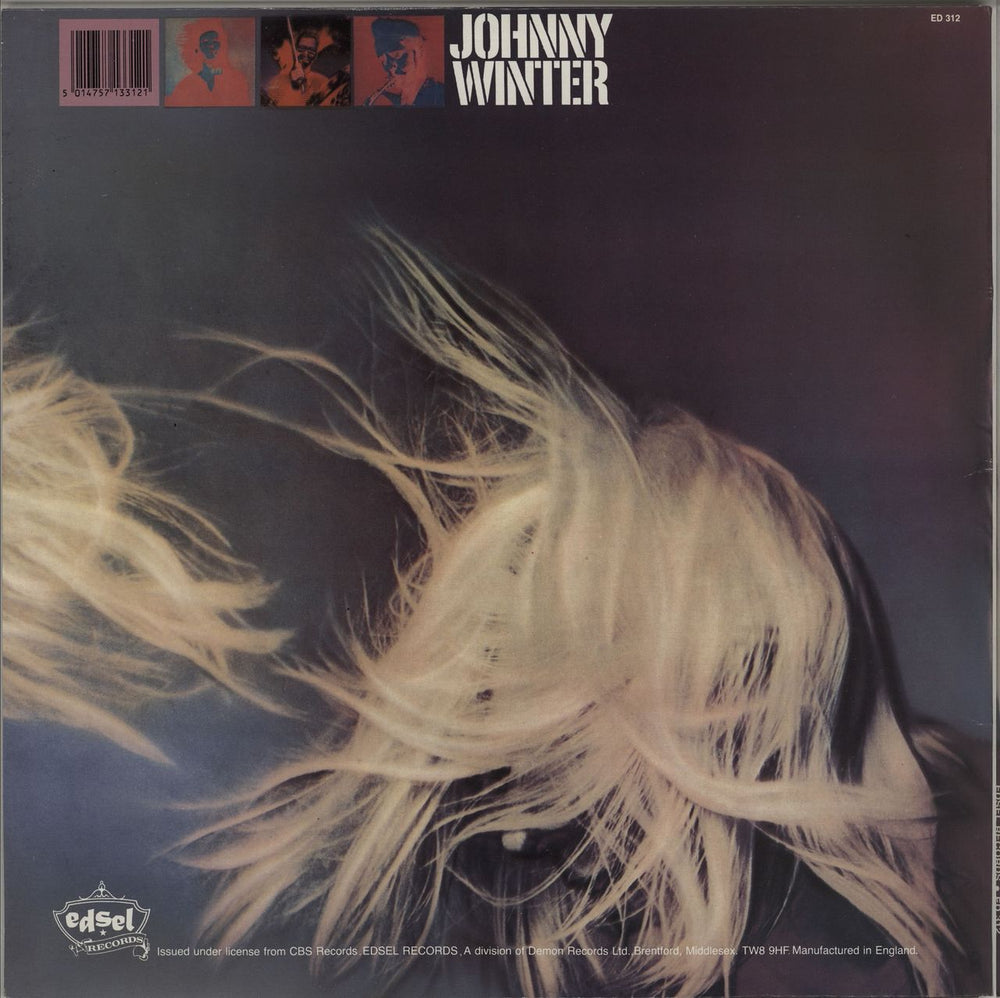 Johnny Winter Second Winter UK vinyl LP album (LP record) 5014757133121