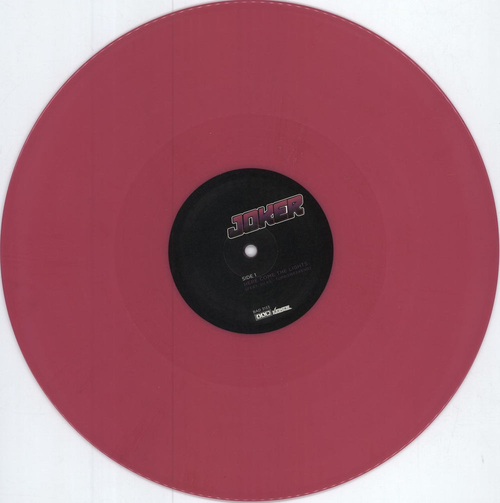 Joker (Dance) Here Come The Lights - Pink Vinyl UK 12" vinyl single (12 inch record / Maxi-single) QPK12HE690781