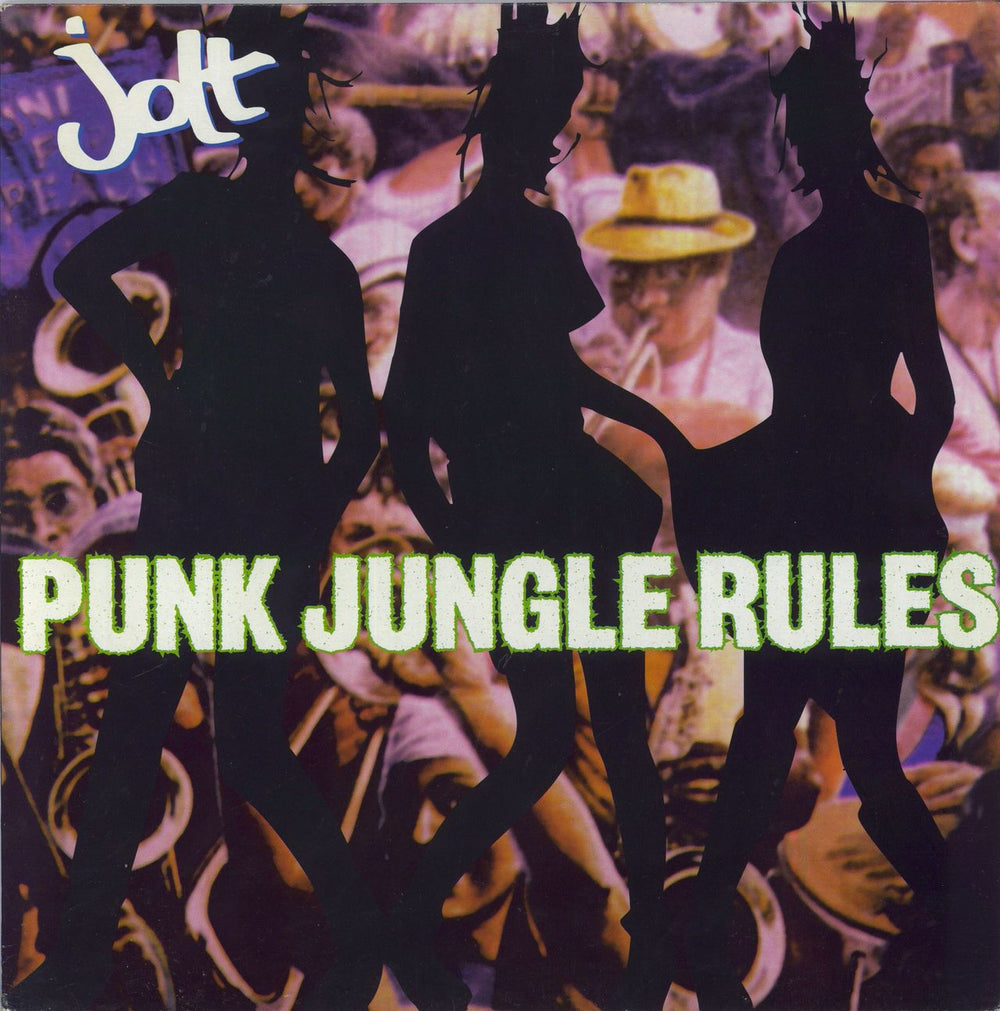 Jolt Punk Jungle Rules UK vinyl LP album (LP record) GIRL002LP