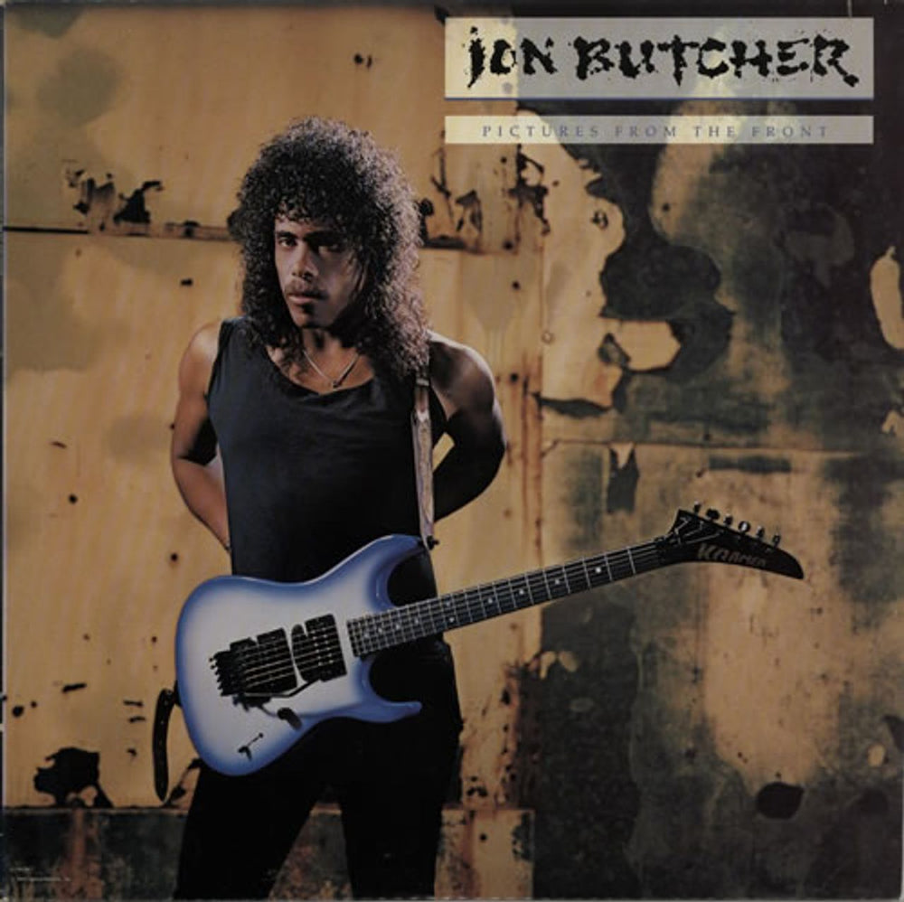 Jon Butcher Pictures From The Front US vinyl LP album (LP record) C1-90238