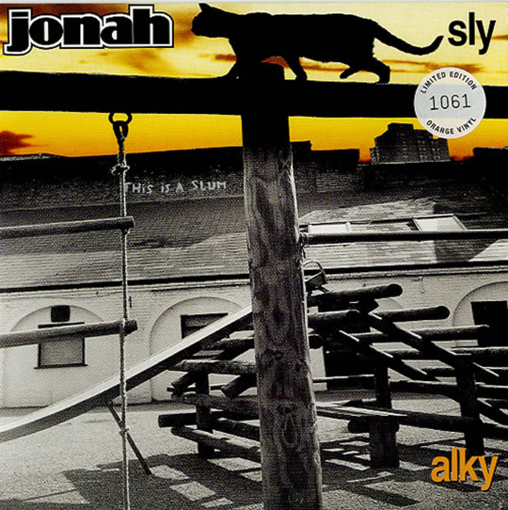 Jonah Sly - Orange Vinyl UK 7" vinyl single (7 inch record / 45) PARK0013