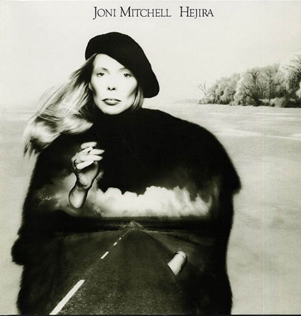 Joni Mitchell Hejira - 2nd German vinyl LP album (LP record) AS53053