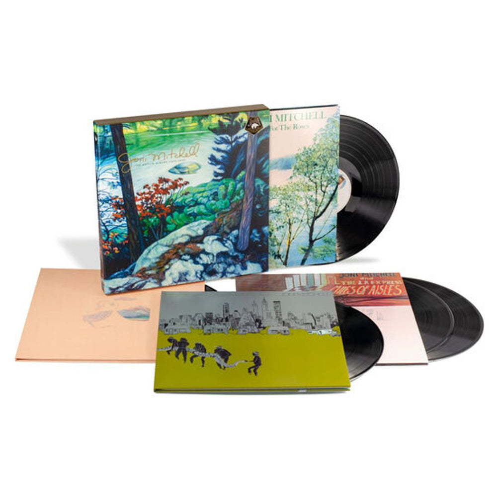 Joni Mitchell The Asylum Albums (1972-1975) - Sealed German Vinyl Box Set R1680935 / 603497841356