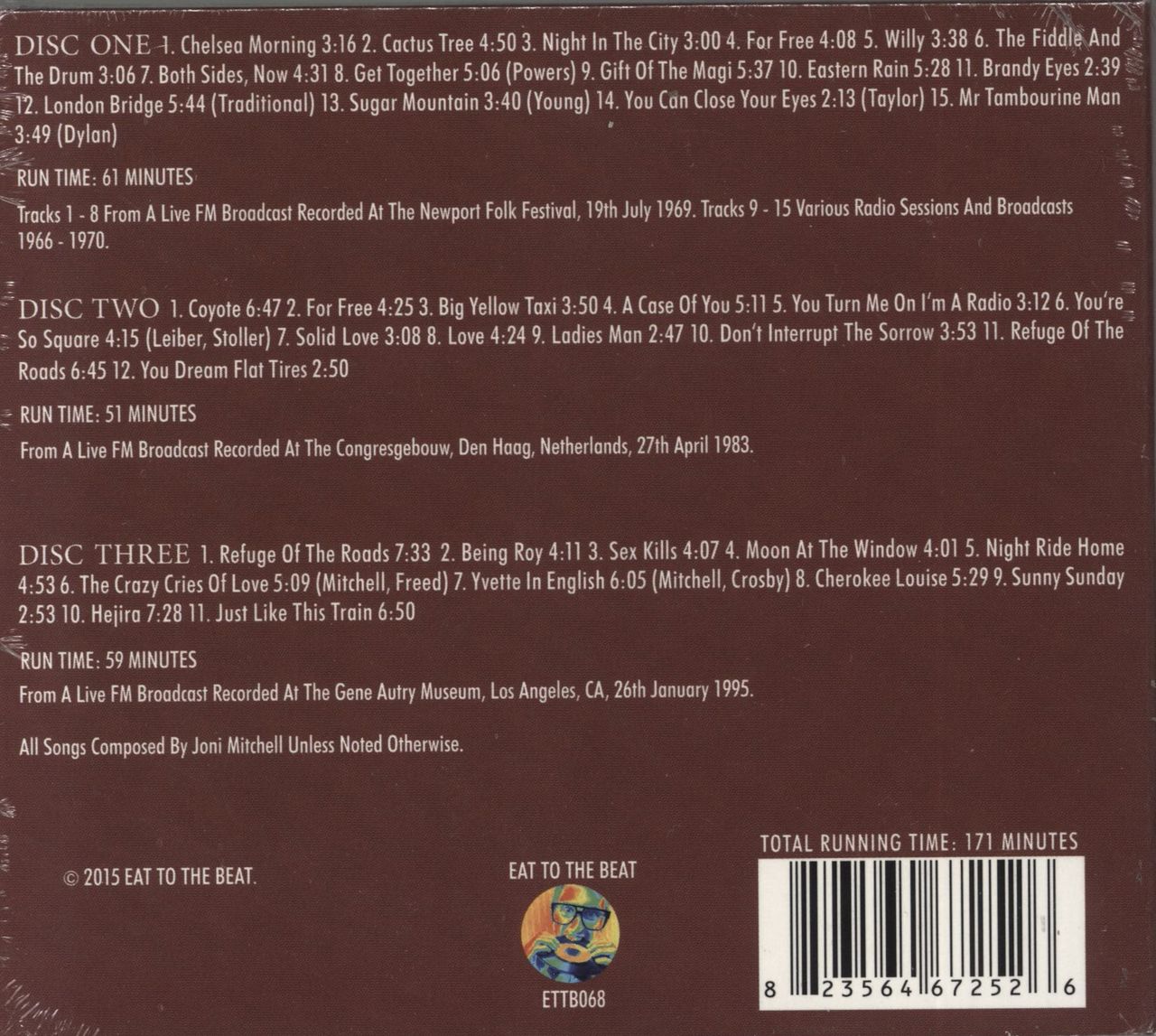 Joni Mitchell Transmission Impossible [Legendary Broadcasts From 1960s