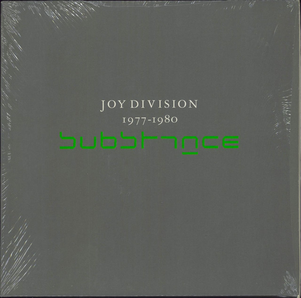 Joy Division Substance 1977-1980 - 180 Gram - Shrink UK 2-LP vinyl record set (Double LP Album) FACT250R