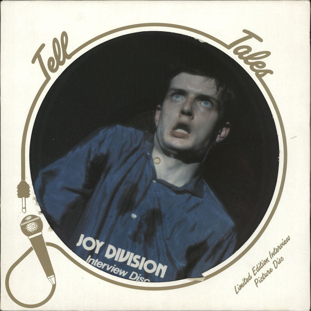 Joy Division Tell Tales Interview Disc UK picture disc LP (vinyl picture disc album) RDPD-08