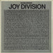 Joy Division The Peel Sessions - EX UK 12" vinyl single (12 inch record / Maxi-single) SFPS013