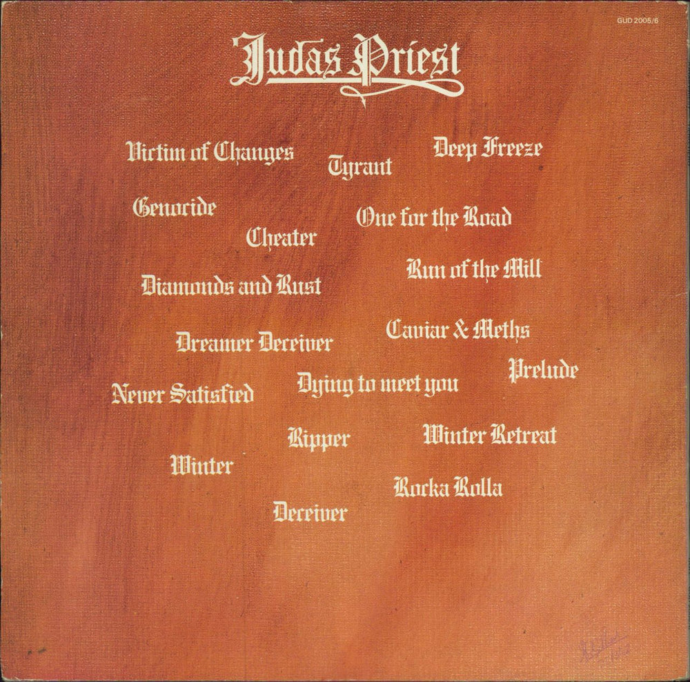 Judas Priest Hero, Hero - VG UK 2-LP vinyl record set (Double LP Album)