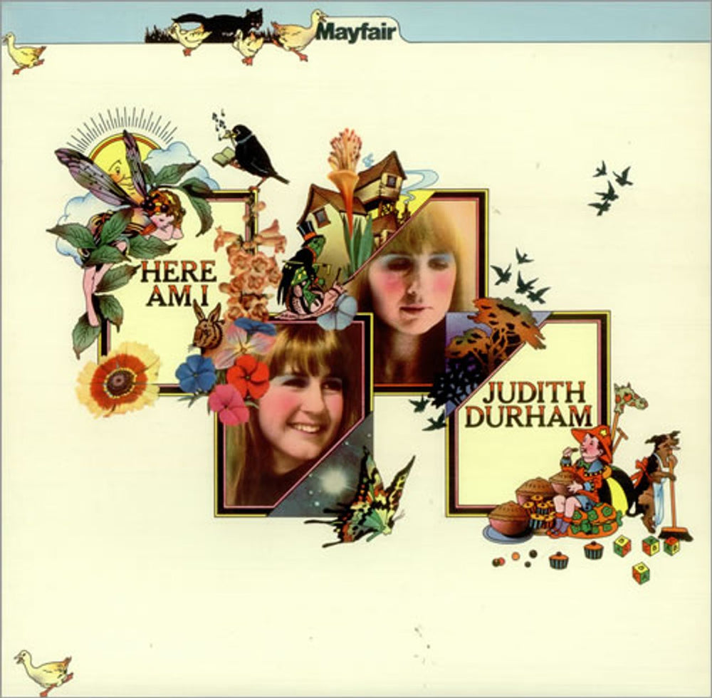 Judith Durham Here Am I UK vinyl LP album (LP record) AMLB51035