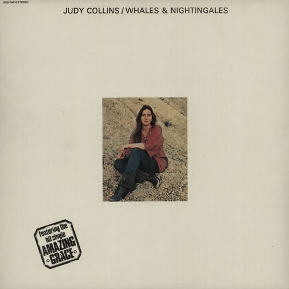 Judy Collins Whales And Nightingales UK vinyl LP album (LP record) EKS-75010