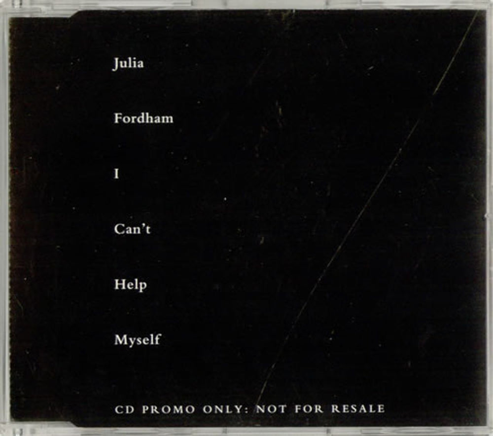 Julia Fordham I Can't Help Myself UK Promo CD single (CD5 / 5") YRCDJ116