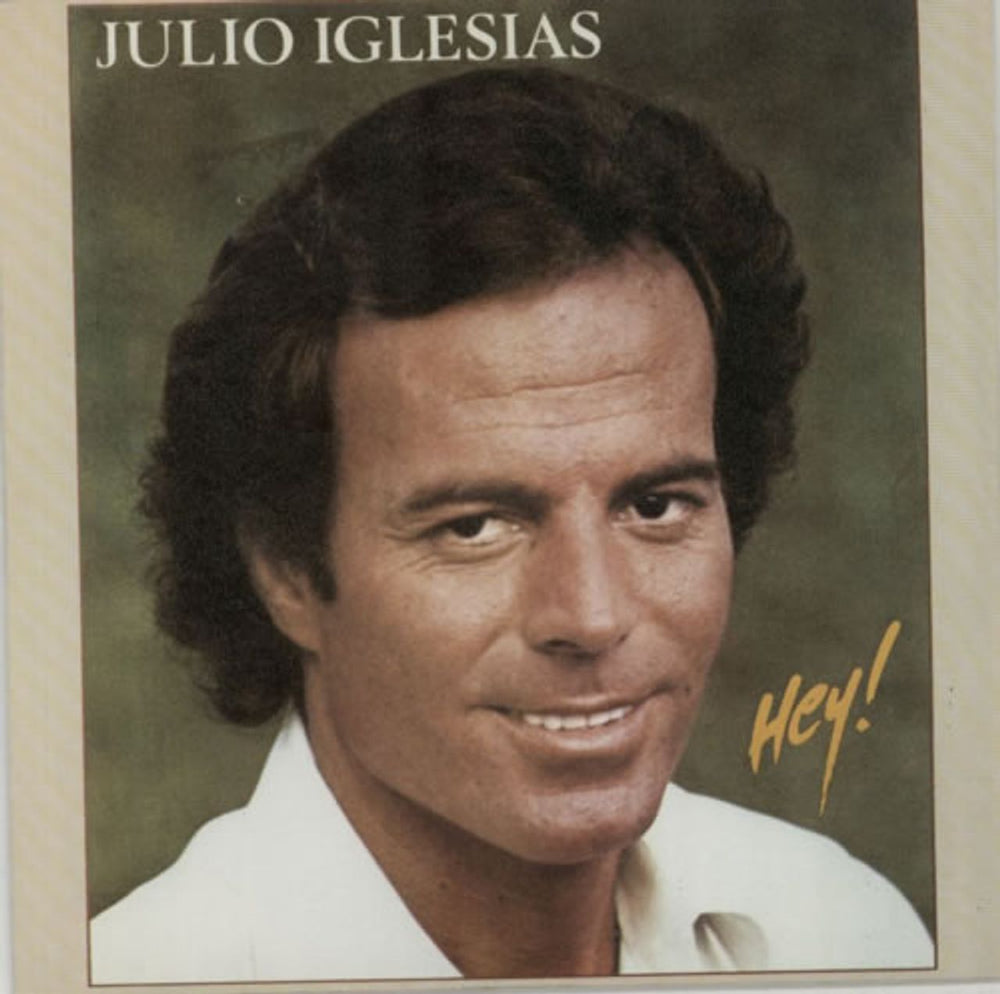 Julio Iglesias Hey Spanish Promo 7" vinyl single (7 inch record / 45) CBS8549
