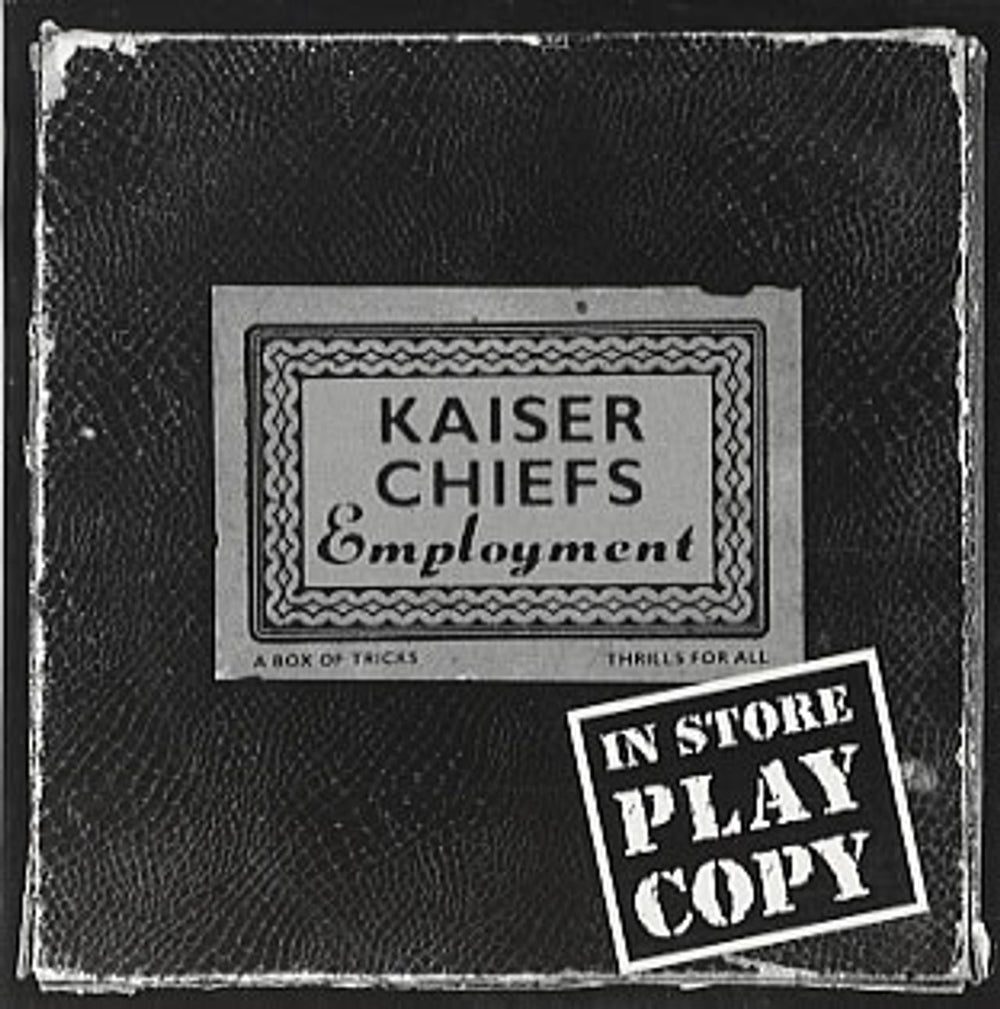 Kaiser Chiefs Employment US Promo CD album (CDLP) UNIR21422-2