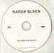 Karen Elson The Truth Is In The Dirt UK Promo 2-disc CD/DVD set KG92DTH628518