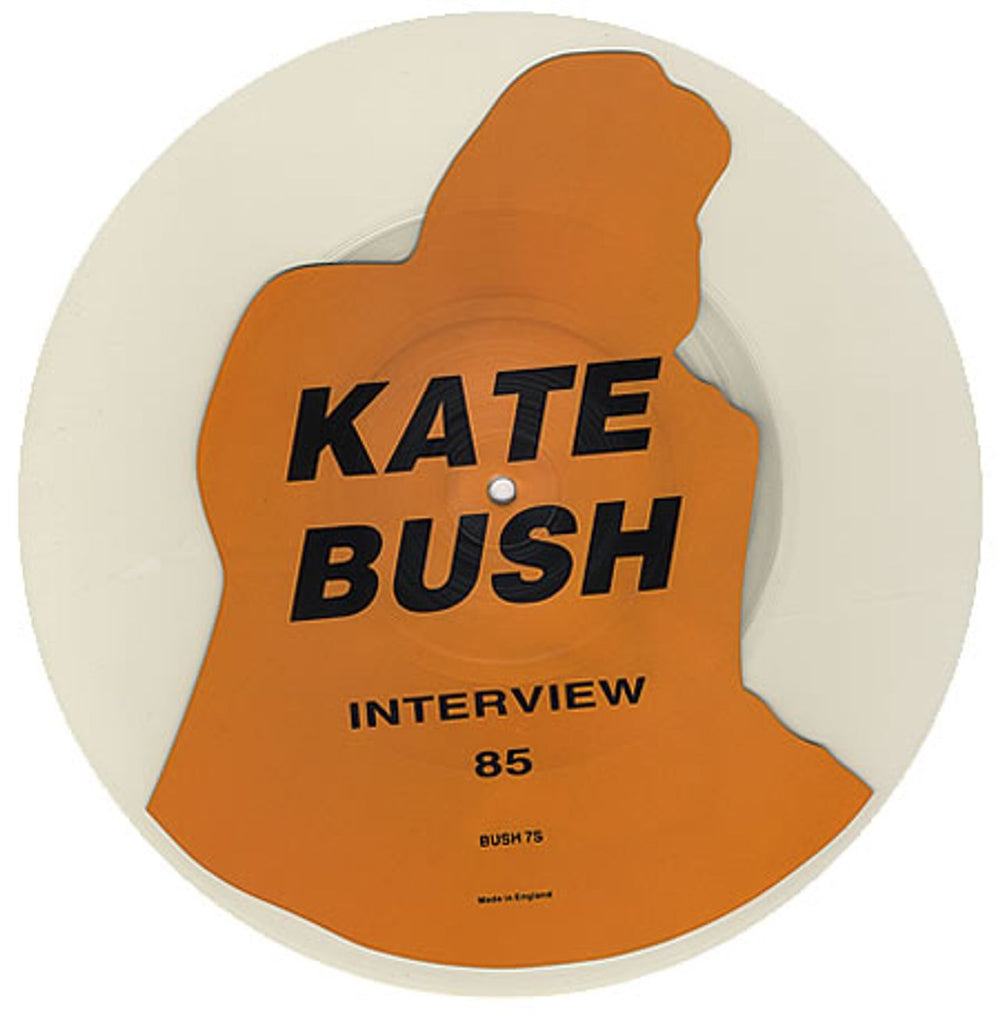 Kate Bush Interview '85 - Uncut UK Promo uncut picture disc (vinyl) BUSUNIN249927