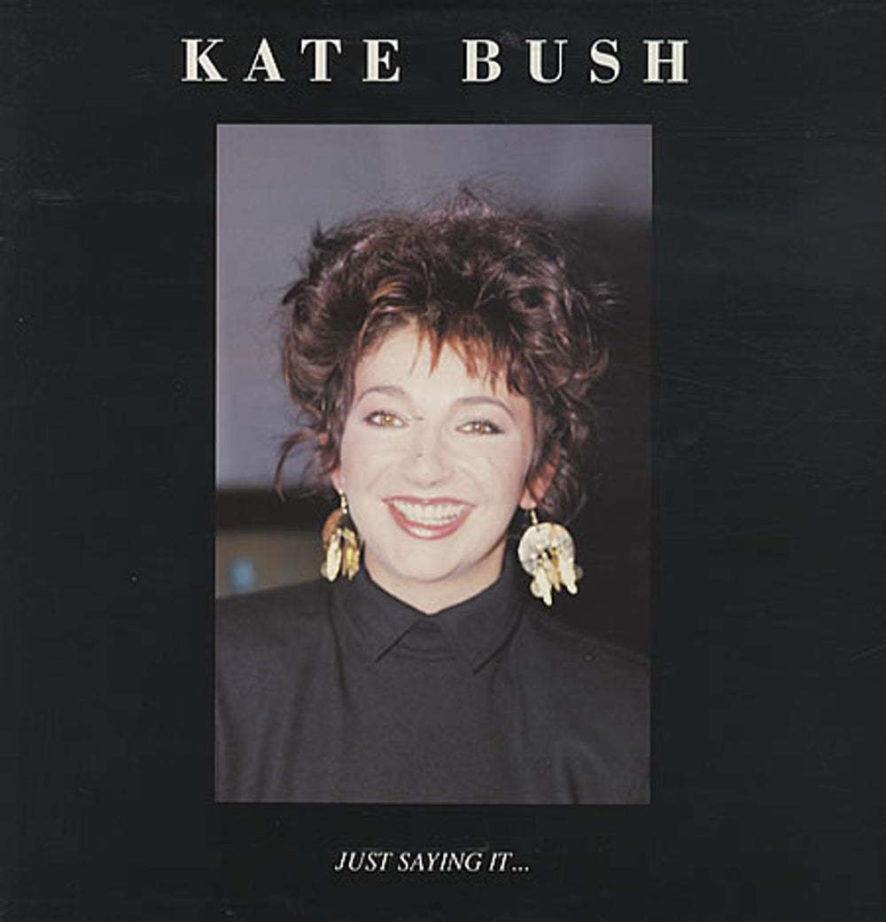 Kate Bush Just Saying It Could Even Make It Happen - Gold Vinyl! UK vinyl LP album (LP record) CLOUDBUS10