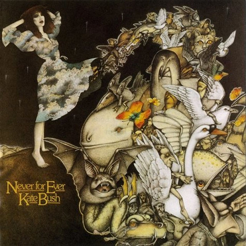 Kate Bush Never For Ever Dutch CD album (CDLP) CDP7463602