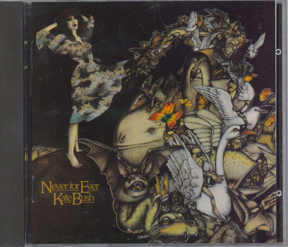 Kate Bush Never For Ever German CD album (CDLP) CDP7463602