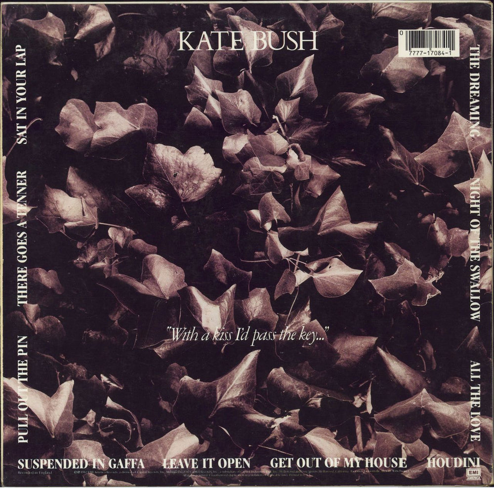 Kate Bush The Dreaming US vinyl LP album (LP record) 077771708411