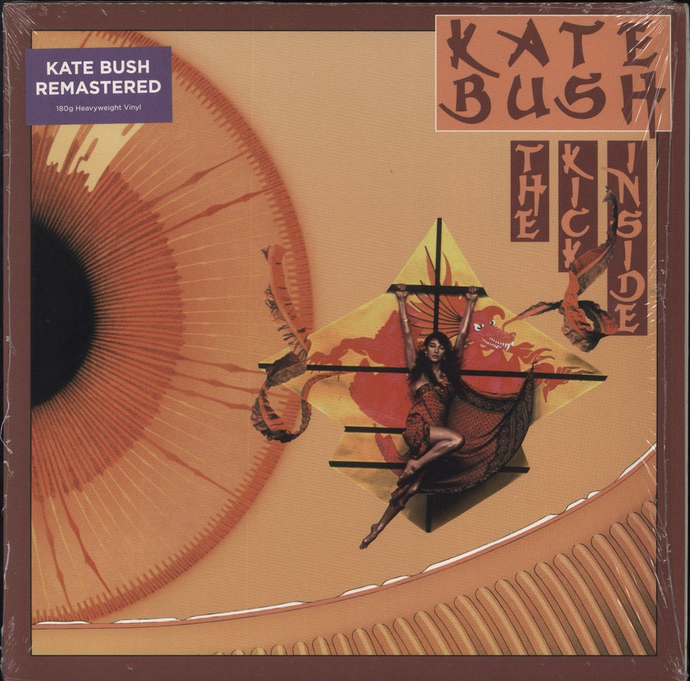 Kate Bush The Kick Inside: Remastered - 180gm Vinyl + Misprint Sleeve UK vinyl LP album (LP record) 0190295593919