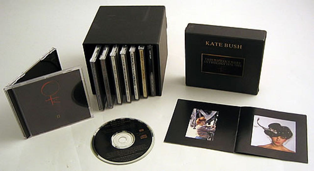 Kate Bush This Woman's Work - EX + sticker sheets UK CD Album Box Set CDKBBX1