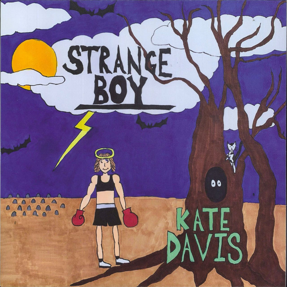 Kate Davis Strange Boy - Blue Vinyl US vinyl LP album (LP record) SOL026