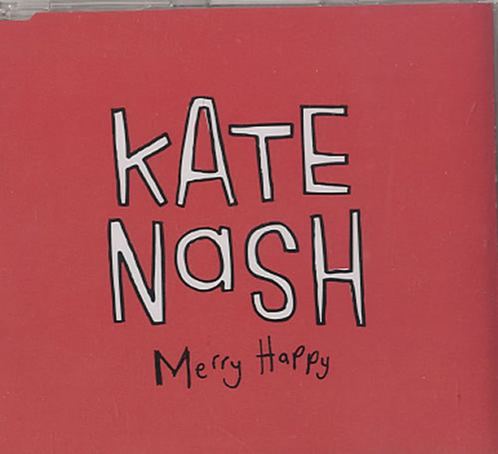 Kate Nash Merry Happy UK Promo CD single (CD5 / 5") MERRY1