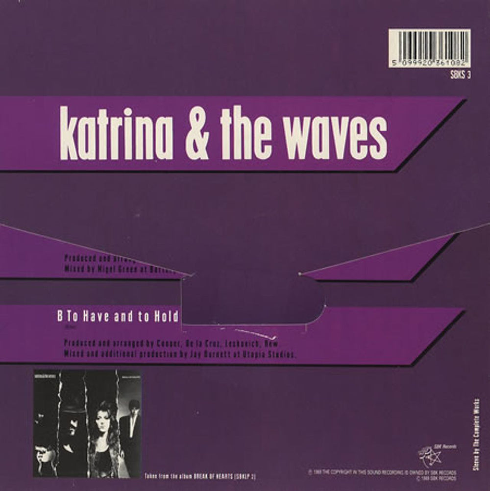 Katrina & The Waves Rock 'n Roll Girl UK 7" vinyl single (7 inch record / 45) KTW07RO105499