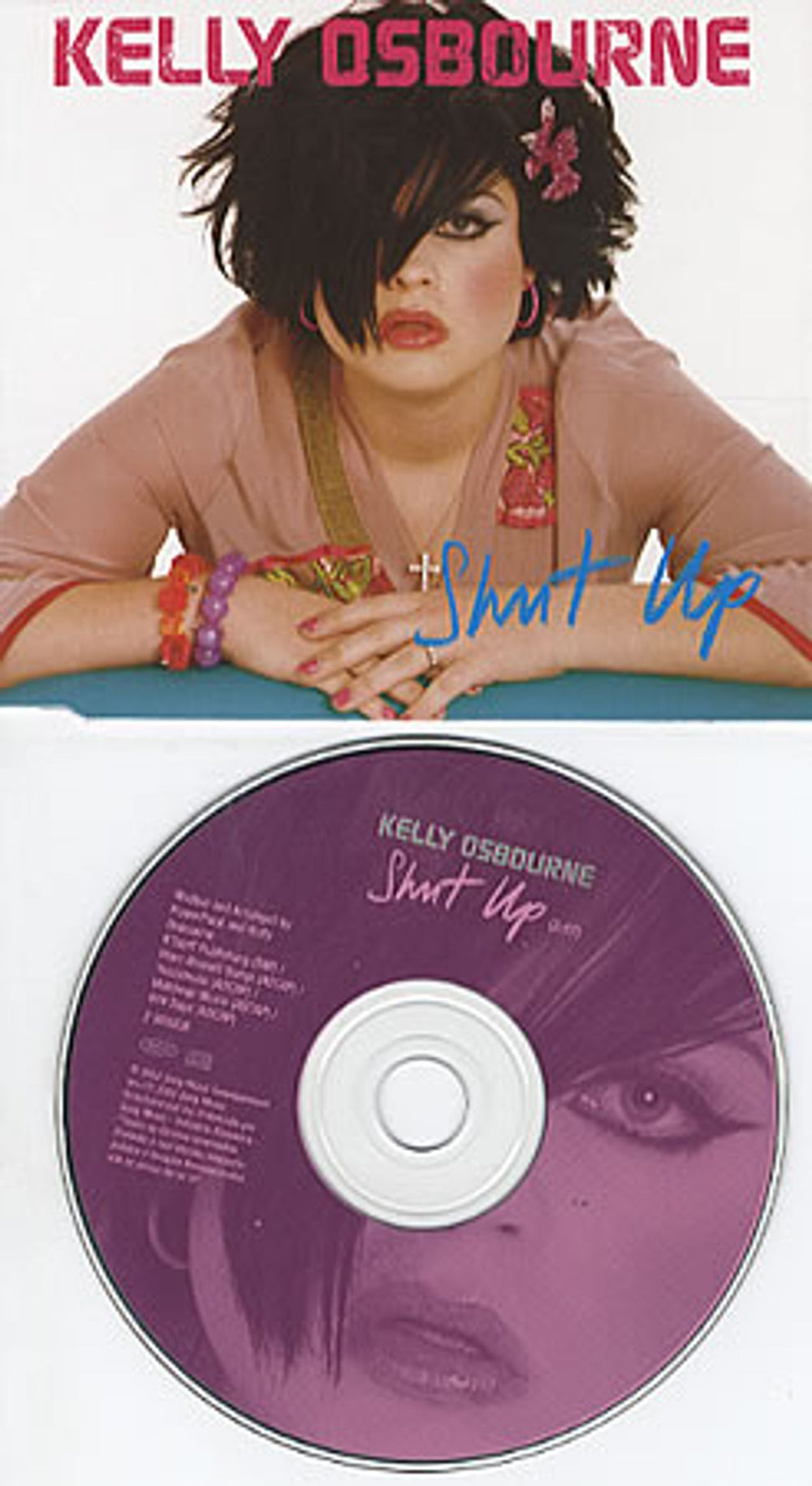 Kelly Osbourne Shut Up Brazilian Promo CD single (CD5 / 5") 2-900208